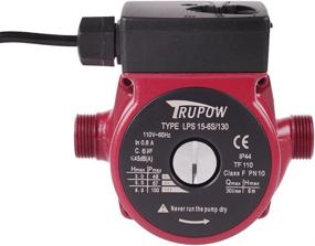 img 3 attached to 🔄 Trupow 3/4" NPT 110V Hot Water 3-Speed Циркуляционный насос: Эффективный насос для оптимального водного потока.