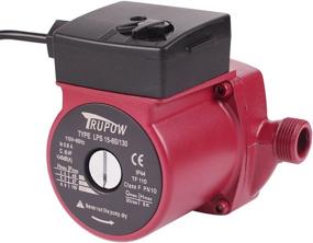 img 2 attached to 🔄 Trupow 3/4" NPT 110V Hot Water 3-Speed Circulation Pump: Efficient Circulator Pump for Optimal Water Flow