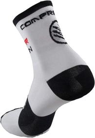 img 2 attached to Xcompression Men's Breathable Sport Socks for Cycling and Running, Compression Socks Sizes 6-11