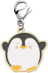 img 4 attached to FEELMEM Penguin Earrings Cartoon Jewelry