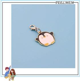 img 1 attached to FEELMEM Penguin Earrings Cartoon Jewelry