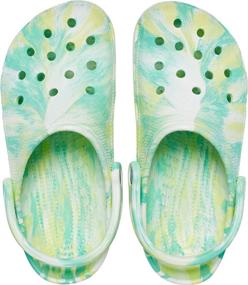 img 1 attached to Crocs Women's Classic Marbled Pistachio: Stylish Comfort for All-Day Wear