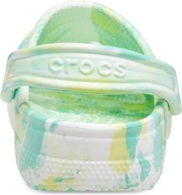 img 3 attached to Crocs Women's Classic Marbled Pistachio: Stylish Comfort for All-Day Wear