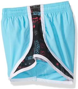 img 1 attached to 🩳 Soffe Girls' Big Short Print With Side Insert Play Shorts