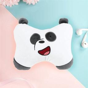 img 3 attached to MINISO Bears Pillow Panda Relax