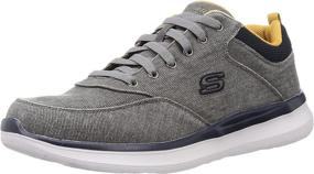 img 4 attached to 👟 Skechers Delson 2 0 Charcoal Men's Shoe