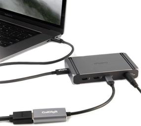 img 2 attached to 🖥️ CalDigit USB-C to HDMI 2.0b Video Adapter - 4K Display Support, HDR, Thunderbolt 3/4 Compatible