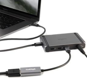 img 2 attached to 🖥️ Адаптер видео CalDigit USB-C к HDMI 2.0b - поддержка дисплея 4K, HDR, совместимость с Thunderbolt 3/4