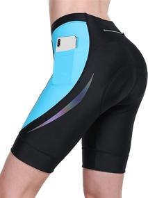 img 4 attached to 🚲 BALEAF Women's Bike Shorts with Pockets - Ultimate Comfort for Road Biking and MTB Cycling, UPF 50+