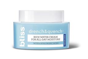 img 4 attached to Drench & Quench Hydrating Water Cream - All Day Moisturizer for Dry Skin, 4 Hyaluronic Acids & Ceramides, Clean Formula, Fragrance-Free, Paraben-Free, Cruelty-Free, Vegan, 1.7 fl oz