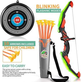 img 2 attached to TMEI Bow Arrow Set for Kids: A Fun Introduction to Archery!
