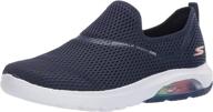 👟 skechers womens air 124073 sneaker: athletic medium women's shoes at their best logo