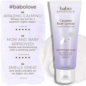 img 1 attached to Babo Botanicals Lavender Meadowsweet Moisturizing