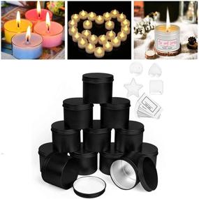 img 4 attached to Candle 12 Pack Plastic Aluminium Containers