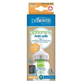 img 4 attached to Dr Brown Wide Neck Baby Bottle 1 Pack