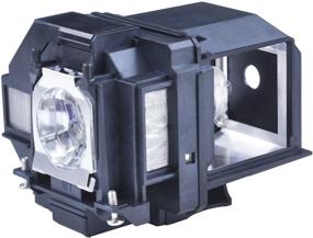 img 4 attached to 🔦 Совместимая лампа для проектора SW-LAMP - ELPLP96 V13H010L96 для EPSON Vs350 Vs355 Home Cinema 2100 2150 1060 660 760hd, VS250 VS350 VS355, EX9210 - с корпусом.