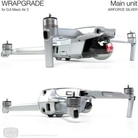 img 1 attached to Wrapgrade Compatible Mavic Airforce Silver