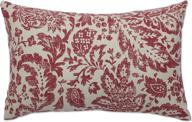 🔴 подушка perfect indoor/fairhaven red lumbar pillow - прямоугольная бросающая, улучшающая seo логотип