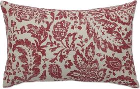 img 4 attached to 🔴 Подушка Perfect Indoor/Fairhaven Red Lumbar Pillow - прямоугольная бросающая, улучшающая SEO