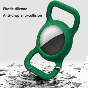 img 1 attached to 🔒 Secure and Stylish Anti Lost Silicone Tracking Accessories: Never Misplace Your Valuables Again!