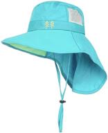 ☀️ senwai toddler sun hat: upf 50+ kid's hat with neck flap for maximum sun protection logo