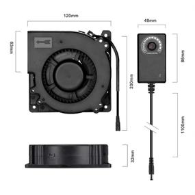 img 1 attached to UTUO Variable Exhaust Adjustable Centrifugal