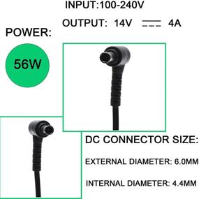 img 2 attached to ⚡ 14V 3A 56W AC Adapter/Power Cord for Samsung SyncMaster P2770 P2770FH P2770H and More