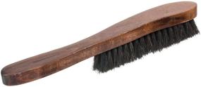img 1 attached to 🧹 Home-it Hat Brush: Premium 100% Horse Hair Bristles for a Superior Clean & Good Grip - Hardwood Handle