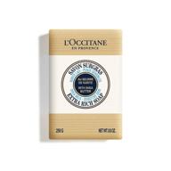 l'occitane shea milk sensitive skin extra 🧼 rich soap - gentle cleansing and nourishment, 8.8 oz logo