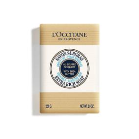 img 3 attached to L'Occitane Shea Milk Sensitive Skin Extra 🧼 Rich Soap - Gentle Cleansing and Nourishment, 8.8 oz