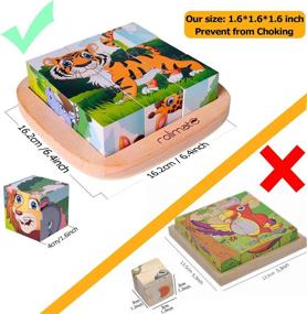 img 1 attached to Enhance Early Learning with Rolimate Educational Preschool Wooden Jigsaw