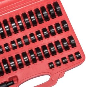 img 2 attached to 🔧 Camoo Bushing Removal Tool and Bushing Driver Set with 52-Piece Seal Drive Set