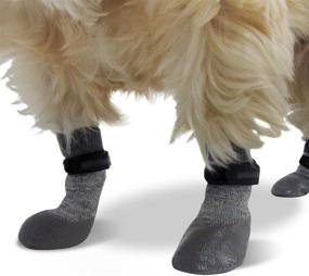 img 1 attached to 🧦 FouFou Dog Rubber-Coated Socks