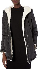 img 4 attached to BeBe Womens Outerwear Fashion Jacket Women's Clothing in Coats, Jackets & Vests