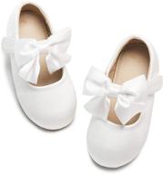 otter momo toddler ballet shoes for girls logo