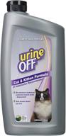 🐱 urine off cat and kitten odor and stain remover: 32-ounce injector cap logo