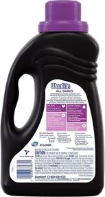 img 3 attached to Woolite All Darks Liquid Laundry Detergent - 33 Loads, 50 Fl Oz - Ideal for Dark 👕 & Black Clothes, Jeans - Compatible with Regular & HE Washers - Midnight Breeze Scent - Packaging May Vary