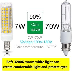 img 1 attached to Dimmable Equivalent Lighting Chandelier by IIDEE