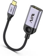 iviin usb c to hdmi adapter 4k cable: thunderbolt 3 compatible for macbook, surface, dell xps & more logo