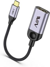img 4 attached to IVIIN USB C to HDMI Adapter 4K Cable: Thunderbolt 3 Compatible for MacBook, Surface, Dell XPS & More