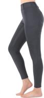 🐎 stylish women's horseback riding tights with convenient pockets and silicone grip for improved training logo