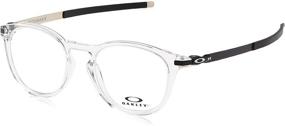 img 4 attached to OX8105 Pitchman Eyeglass Frame Clear
