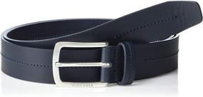 img 1 attached to 🎩 HUGO BOSS Men's Smooth Belt - Enhancing Your Men's Accessories