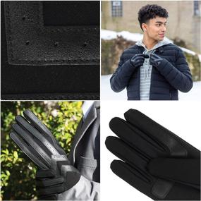 img 1 attached to 🧤 Enhance Your Digital Experience with Isotoner Spandex Touchscreen Weather SmartDRI Gloves