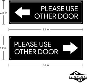 img 3 attached to 🌟 Express Your Pleasing Personality with 'Please Other Door' Sticker Decal