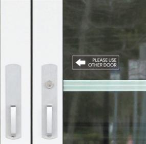 img 2 attached to 🌟 Express Your Pleasing Personality with 'Please Other Door' Sticker Decal