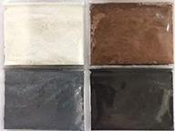 versatile ez-tint 4 pack: tint epoxy and polyesters flawlessly with black, brown, white, and dark gray pigment powders! logo