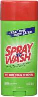 spray wash laundry stain remover household supplies logo