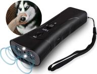 🐶 ultrasonic dog chaser 3-in-1 device: sonic behavior trainer, anti bark, stop barking - ideal for medium to large dogs logo