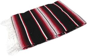 img 1 attached to Leos Imports Mexican Saltillo Blanket Bedding